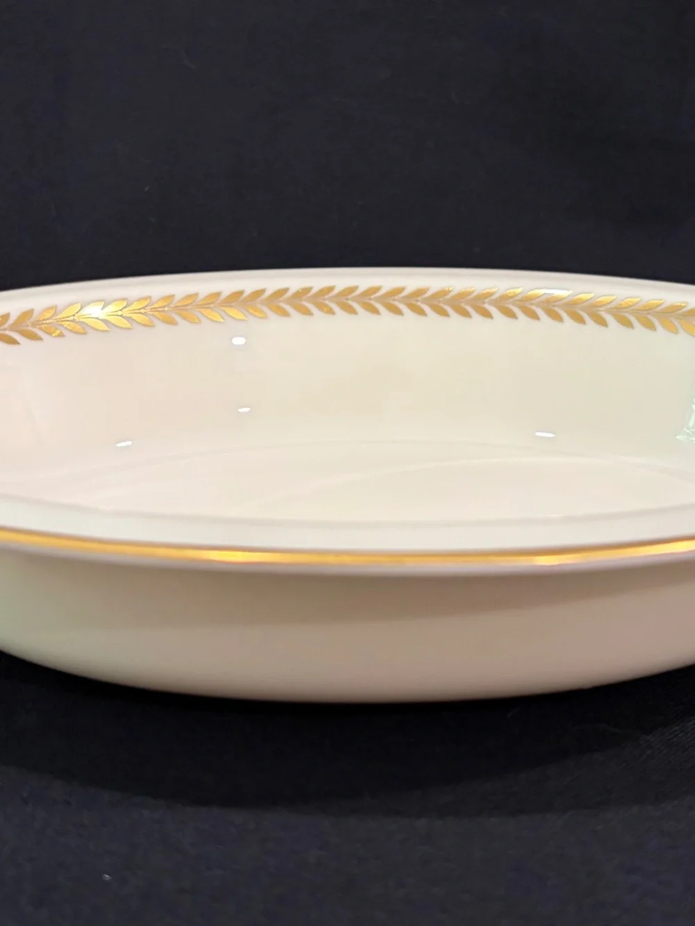 Vintage Lenox IMPERIAL P 338 Oval Vegetable Bowl 9 3/4” USA - Multiple Pristine!